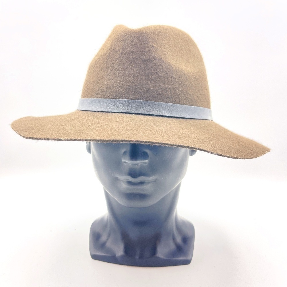 Peter Grimm 100% Wool Floppy Fedora Brown Hat Boho